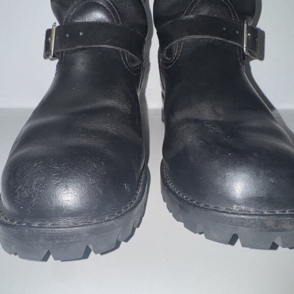 Vtg WESCO WEST COAST Size 12 Biker Motorcycle Engineer Boss VIBRAM Buckle BOOTS main image 13